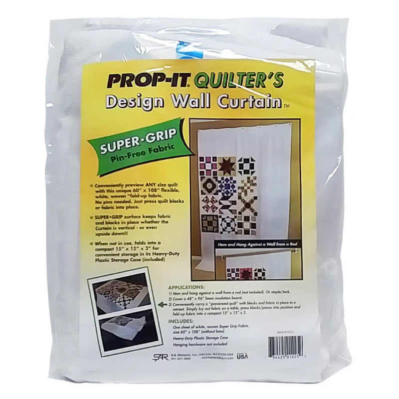 Prop-It Quilter's Design Wall Curtain | #1425