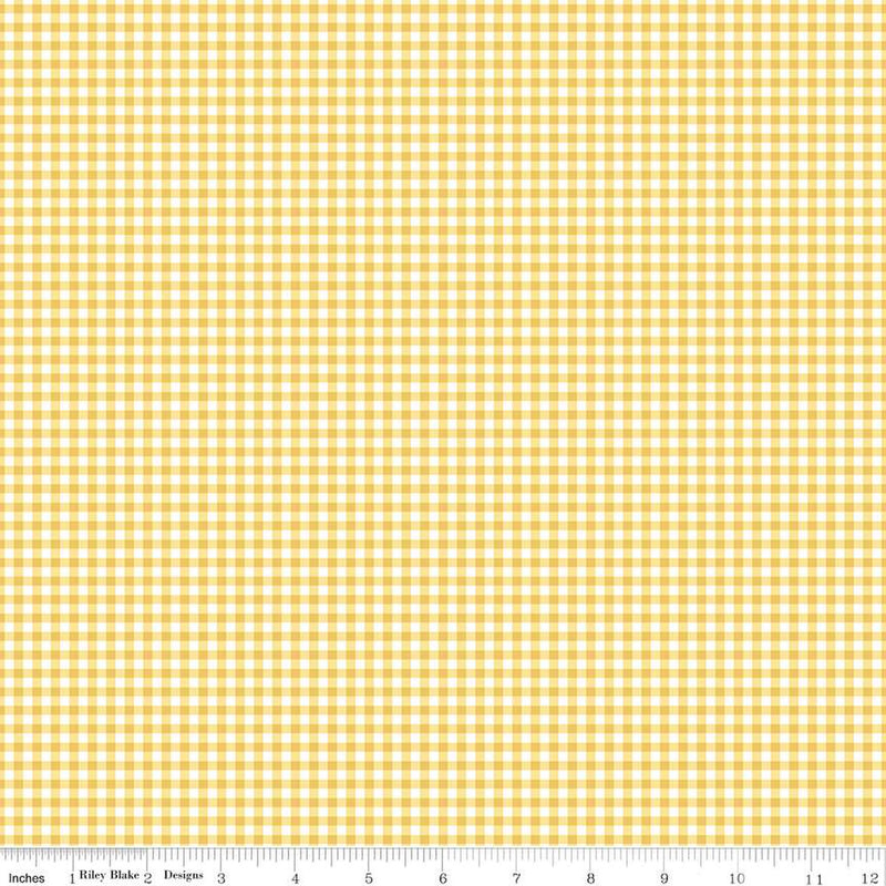 Gone Glamping - Gingham Yellow | C147915-YELLOW