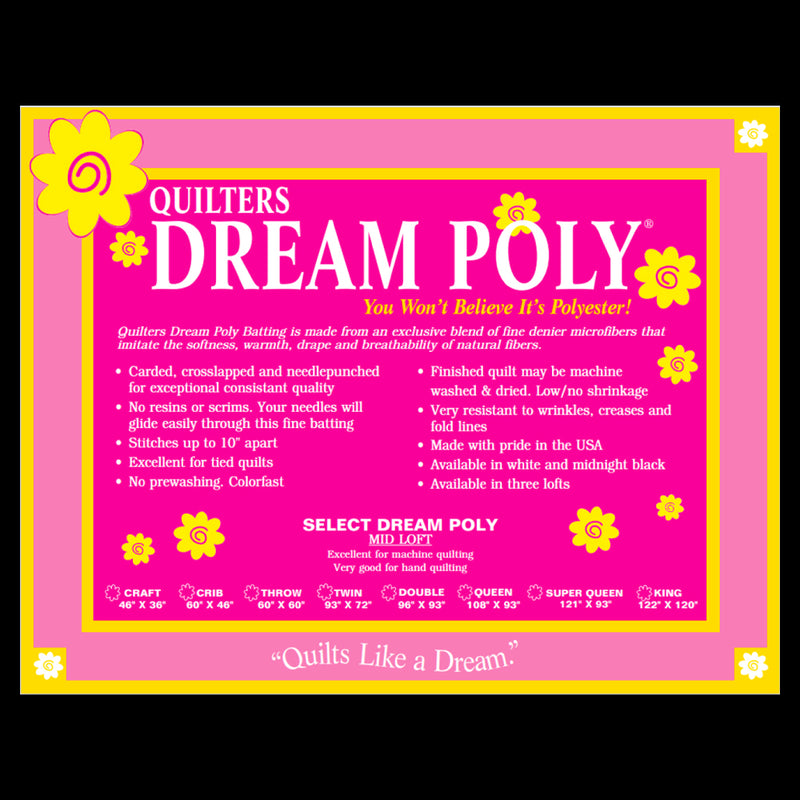 Quilters Dream - Black Poly | Double