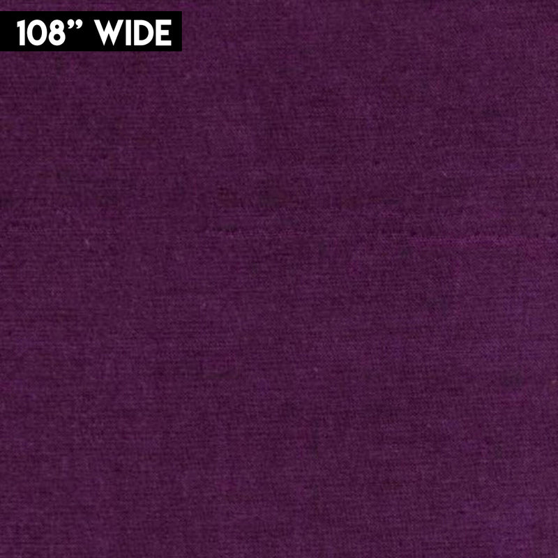 Peppered Cottons - Aubergine 108" | 34X