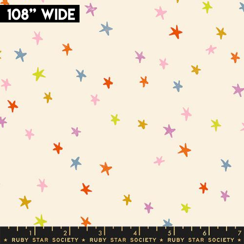 Starry Wideback 108" Wide - Cream Multi | RS4111-34