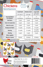 Chickens | Cluck Cluck Sew