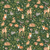 Woodland Babes - Forest Feature Dark Green Multi | DP27168-78