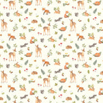 Woodland Babes - Animals Cream Multi | DP27169-11