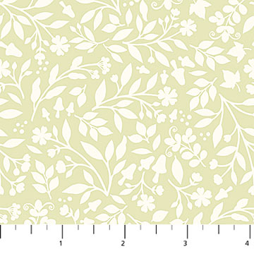 Woodland Babes - Tone on Tone Cream Green | DP27174-11