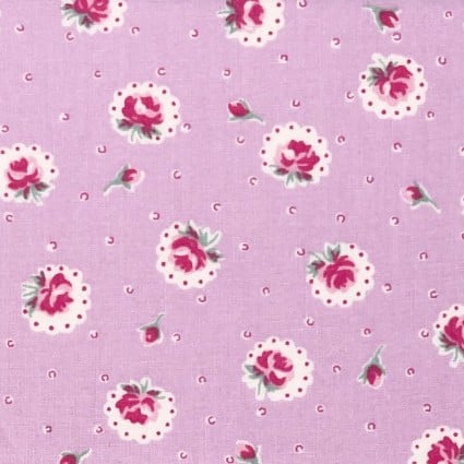 Happy Message 30's - Petunia Shirting | EESHM10644S-G