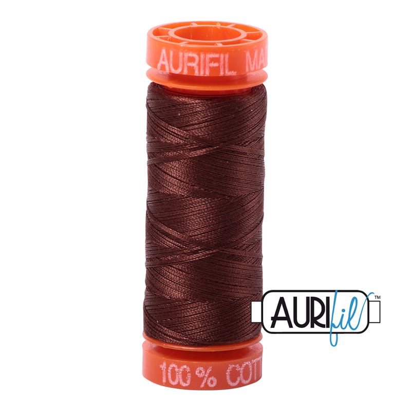 Aurifil 50WT Cotton Small - Chocolate | BMK50-2360 ***