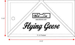Bloc Loc | Flying Geese Triangle 3" x 6" Ruler