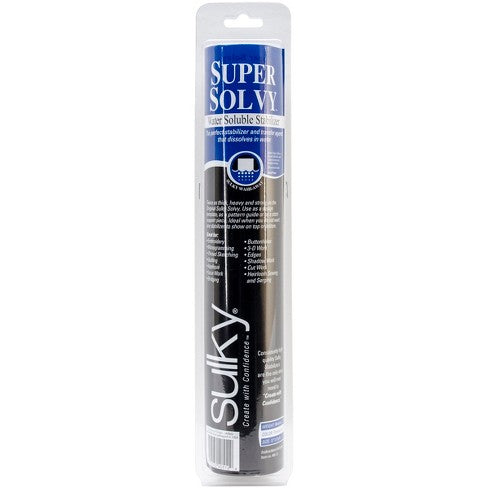 Sulky | Solvy Water Soluble Stabilizer - 12" x 9yds