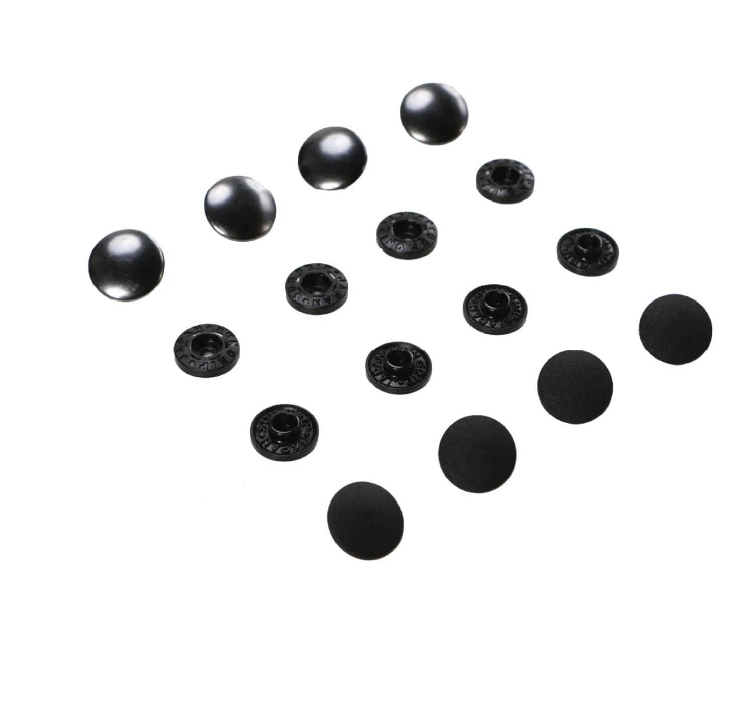 By Annie - Tool-Free Snaps 4 sets | Black Metal – Austin Sewing