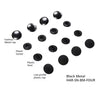 By Annie - Tool-Free Snaps 4 sets | Black Metal