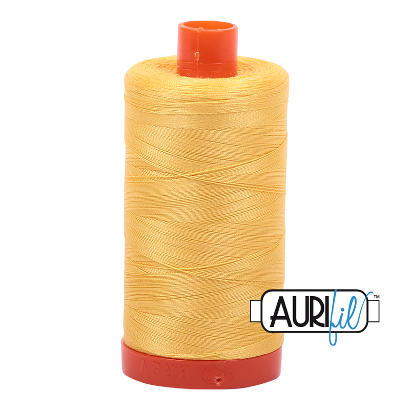 Aurifil 50WT Cotton Large - Pale Yellow | MK50-1135 ***