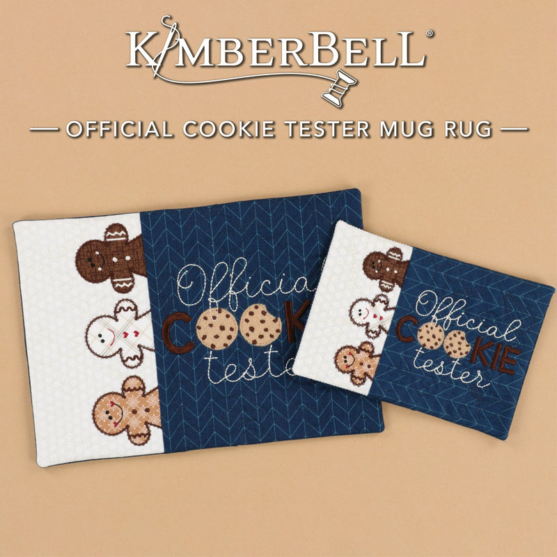 Kimberbell Digital Dealer Exclusive 2024 | October - Official Cookie Tester Mug Rug ***