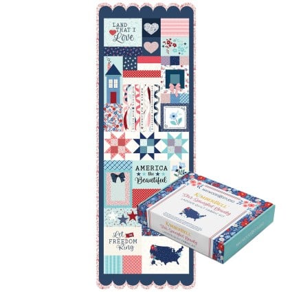 Kimberbell Designs - Star-Spangled Beauty Fabric Kit | KIT-MASSTAR