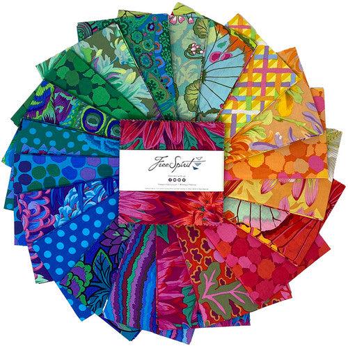 Kaffe Fassett Collective Classic Plus - 5" Square Pack | FB6CPGP.RAINBOW