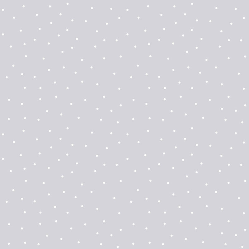 Kimberbell Basics - White Dot on Grey | MAS8210-K