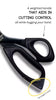 LDH Scissors - Ergonomic Scissors 9" | Midnight Edition