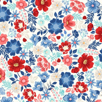 Star Spangled Beauty - Flower Parade Soft White | MAS10840-E