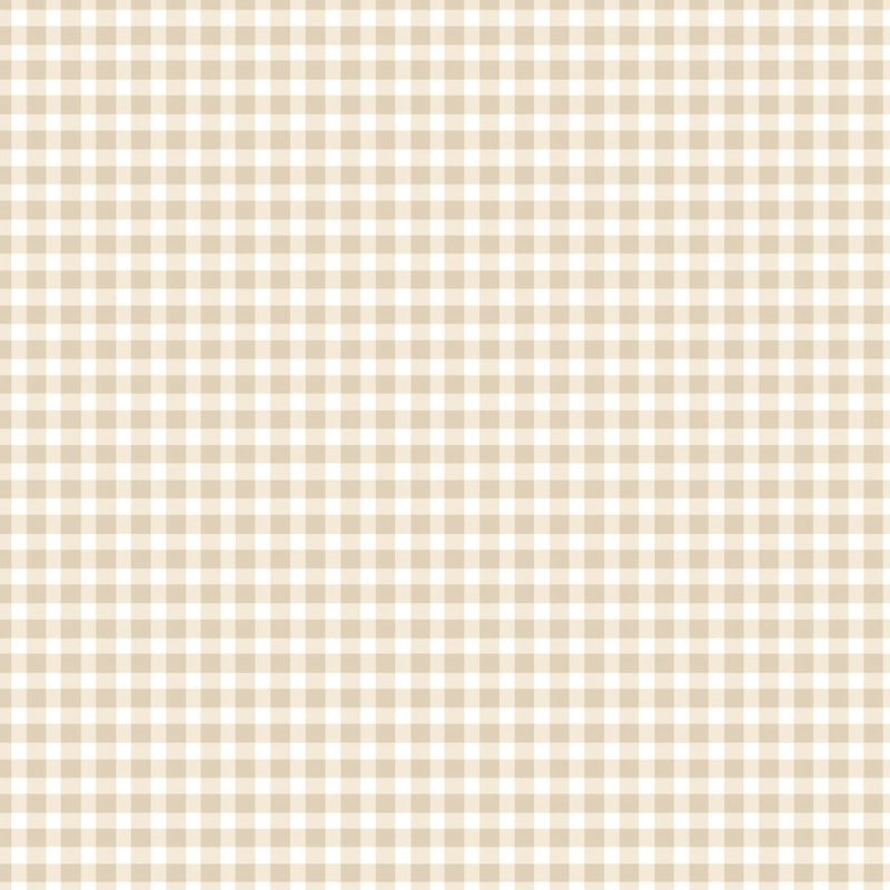 Beautiful Basics - Classic Check Ecru | MAS610-E2