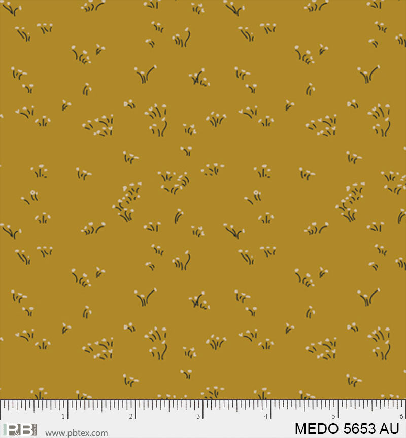 Meadow - Flowers Gold | MEDO-5653-AU