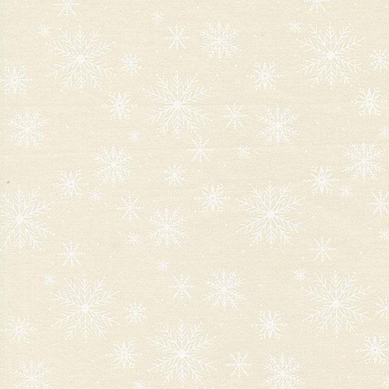 Cozy Wonderland - Snowflake Clusters Natural White | 445596-31