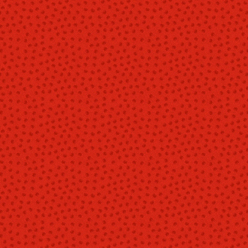 Poppies - Ditzy Poppy Dots on Red | A762.3