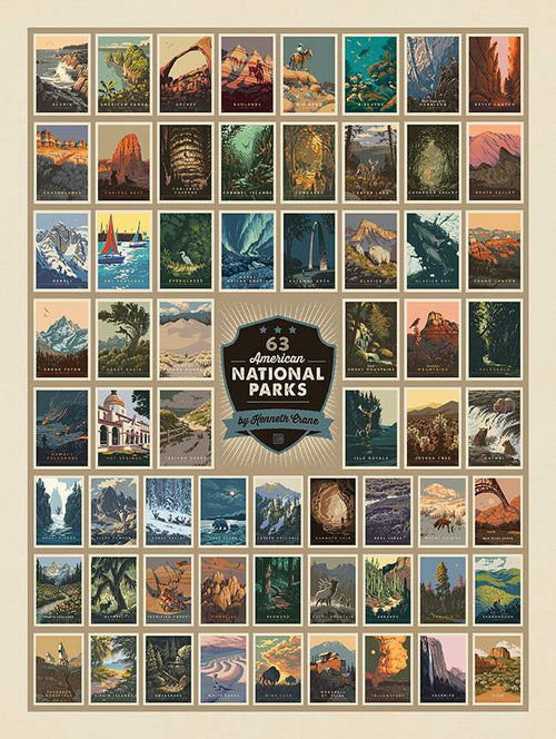 National Parks - American National Parks Panel | PD13303-PANEL
