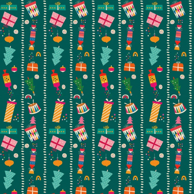 Modern Holiday - Present Stripe Green | 120-24724
