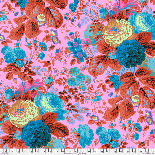 Kaffe Fassett Collective February 2025 - Gradi Floral Lavender | PWPJ053.LAVENDER