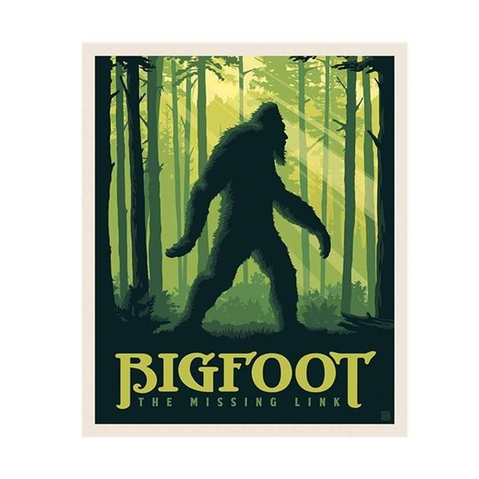 Legends of the National Parks - Bigfoot Missing Link Panel | PD15063-BIGFOOT