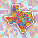 Sassafras Lane Designs - Texas State Sticker