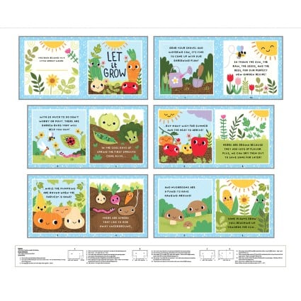 Let It Grow - Book Panel | 7534P-136