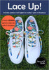Slice of Pi Quilts | Lace Up Pattern with Aglets - Orange