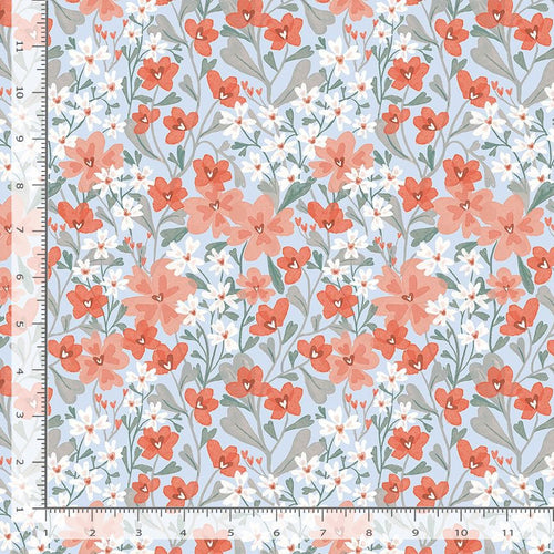 Strawberry Jam - Floral Hearts Multi | STELLA-DCJ3069