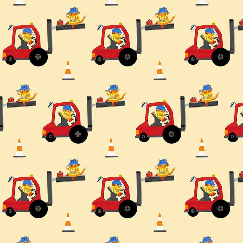 Cats at Work - Forklift Felines Nugget | STELLA-DLW3196