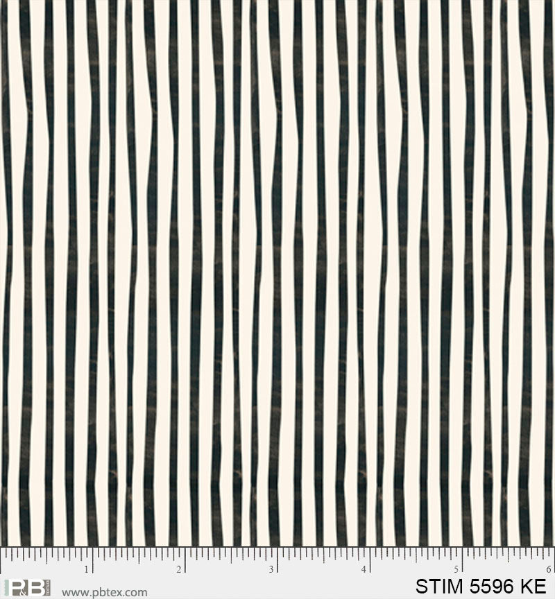 Story Time - Stripes Black & Cream | STIM-5596-KE