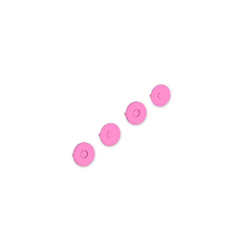 Sallie Tomato - Tula Pink Magnetic Snap | 3/4" Pink Set of 2