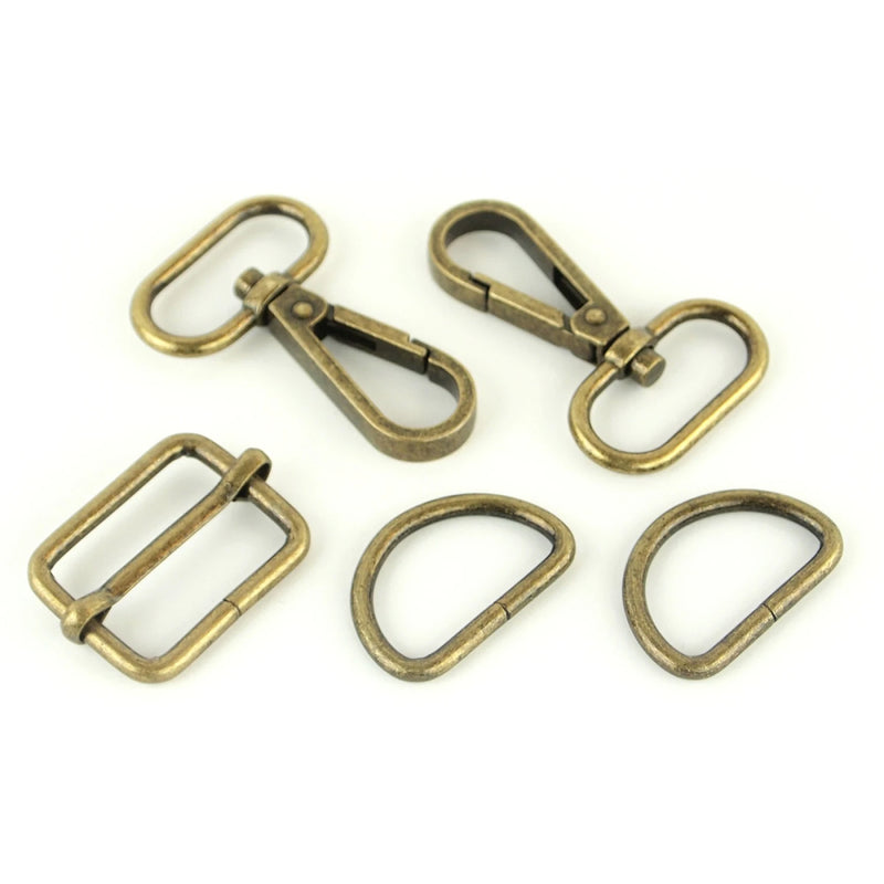 Sallie Tomato - Level 3 Basic Hardware Kit | 1" Antique Brass