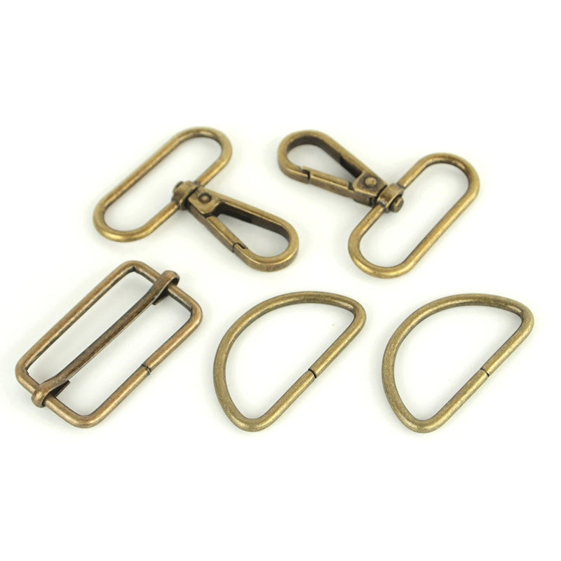 Sallie Tomato - Level 3 Basic Hardware Kit | 1.5" Antique Brass