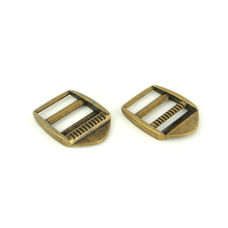 Sallie Tomato - 1" Ladder Lock Slider Buckle | Antique