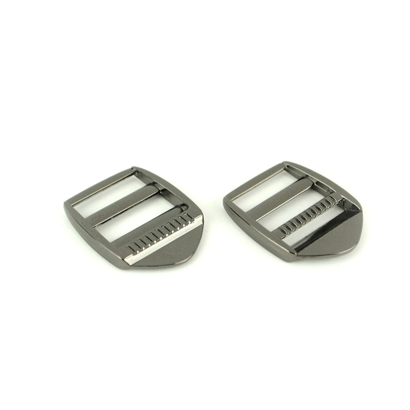 Sallie Tomato - 1" Ladder Lock Slider Buckle | Gunmetal