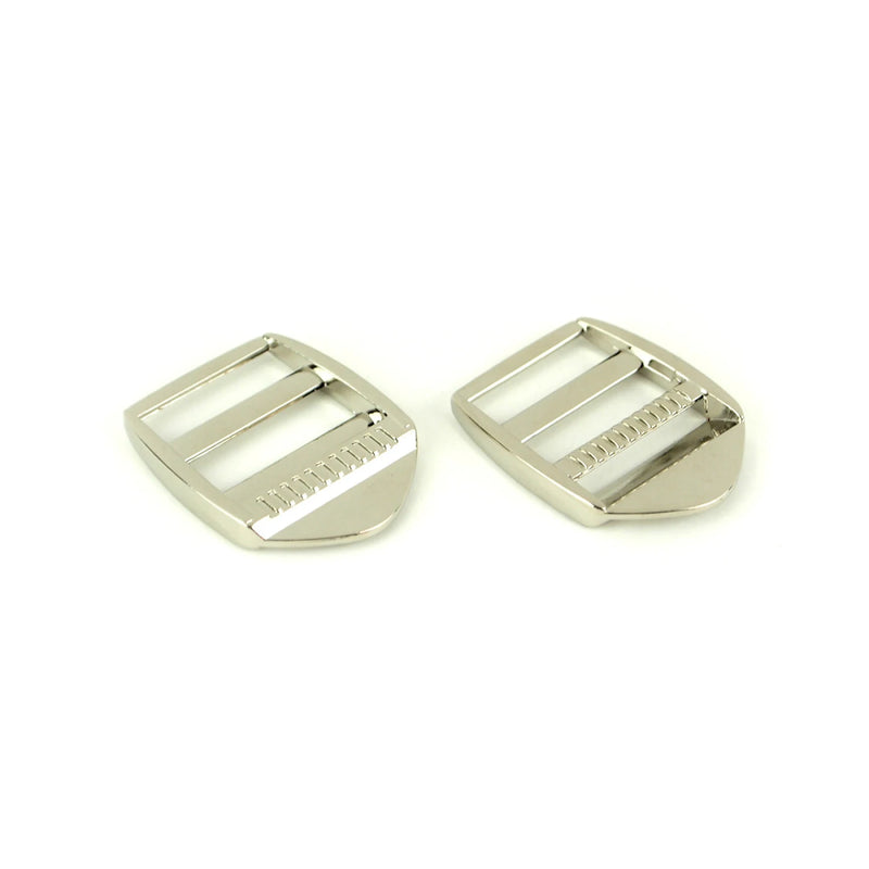 Sallie Tomato - 1" Ladder Lock Slider Buckle | Nickel