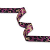 Sallie Tomato Polyester Webbing | Leopard Violet Rose - 1.5"
