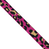 Sallie Tomato Polyester Webbing | Leopard Violet Rose - 1.5"