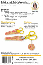 Sookie Sews - Shear Cork | Machine Embroidery