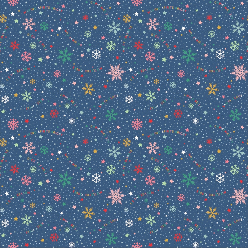 Oh What Fun - Snowflakes Blue | OF23304