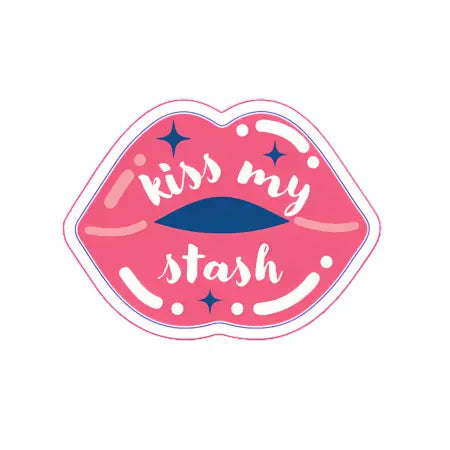 The Sewing Loft - Kiss My Stash Sticker