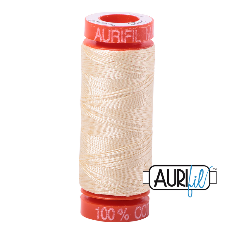 Aurifil 50WT Cotton Small - Butter | BMK50-2123 ***
