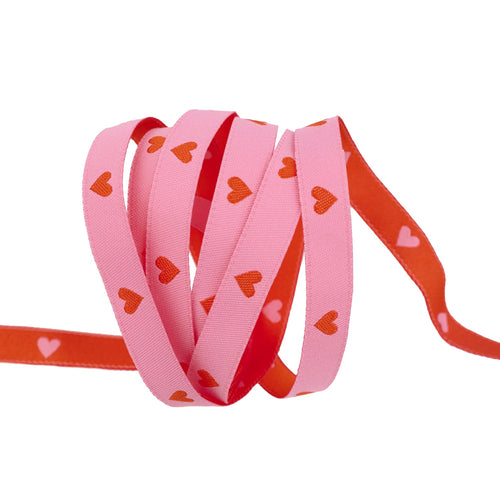 Renaissance Ribbons | Hearts Sorbet 3/8"