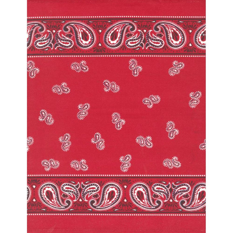 16" Toweling - Red Bandana | 920-297